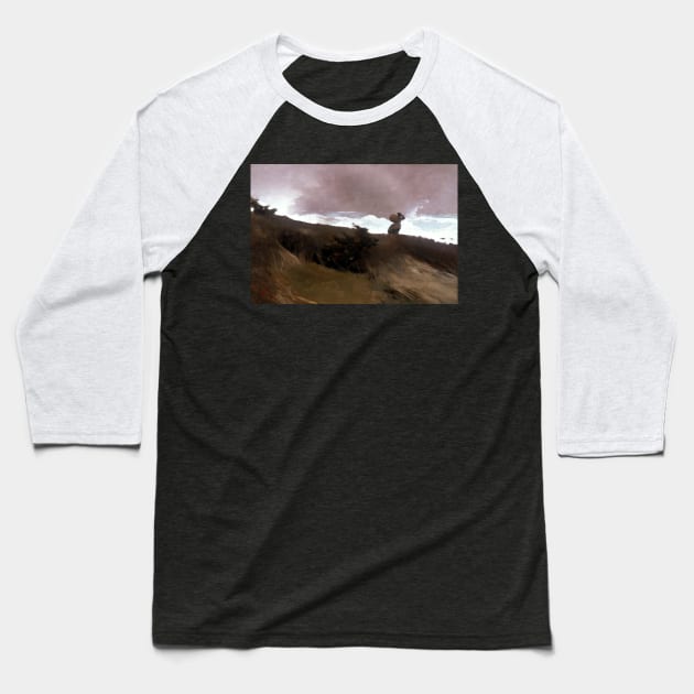 Winslow Homer West Wind Baseball T-Shirt by pdpress